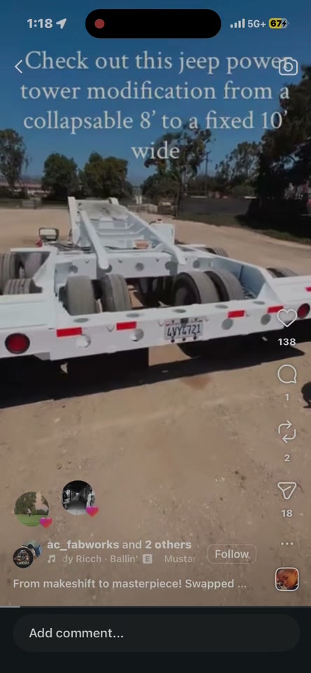 AC Fabworks finished trailer build